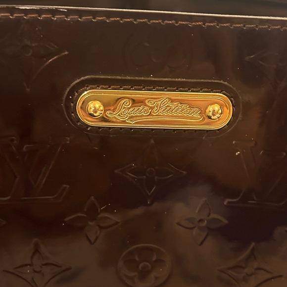 Louis Vuitton Patent Leather Large Tote - Brown - Picture 2 of 7